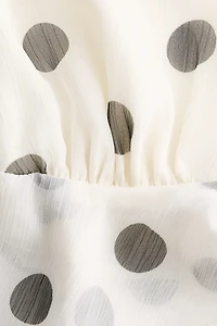 Flounced Strappy Top
