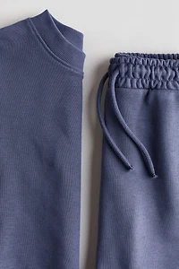 2-Piece Sweatshirt and Sweatshorts Set
