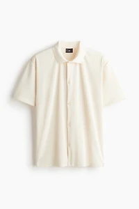 Loose Fit Pleated Shirt