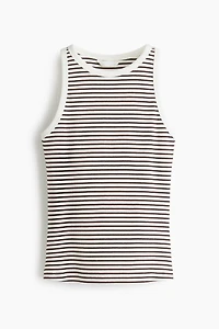 Ribbed Cotton Tank Top