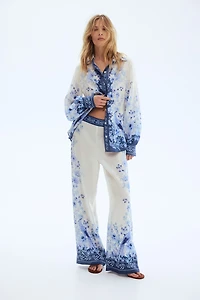 Printed Lyocell Pants