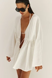Cotton Muslin Beach Kaftan