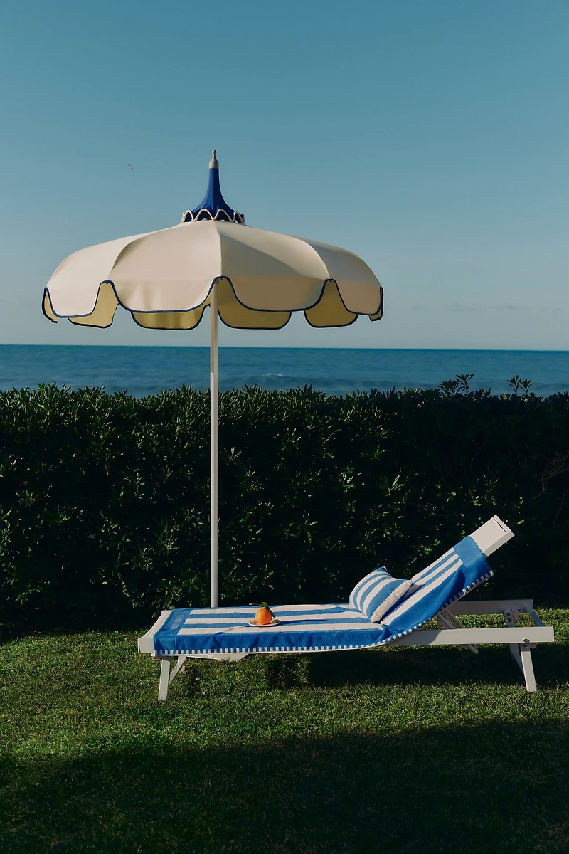 Striped Cotton Beach Towel