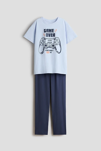 Printed Cotton Pajamas
