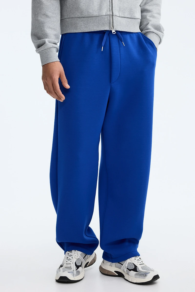 Pantalon jogging décontracté en scuba