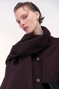 Handmade Wool-Blend Coat