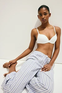 Soft-Cup Microfiber Push-Up Bra