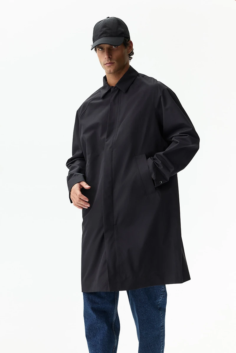 Manteau trois quart hydrofuge