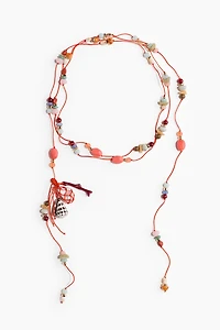 Beaded Cord Necklace