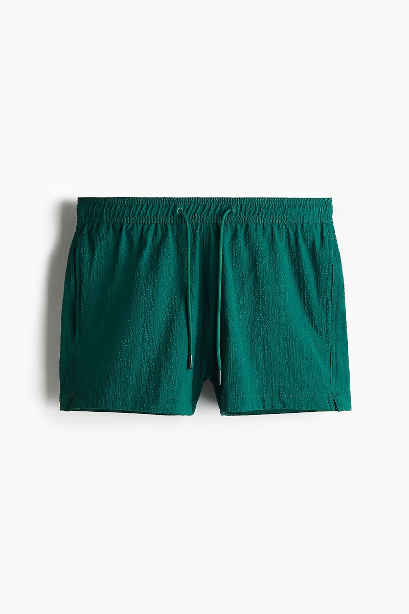 Seersucker Swim Shorts