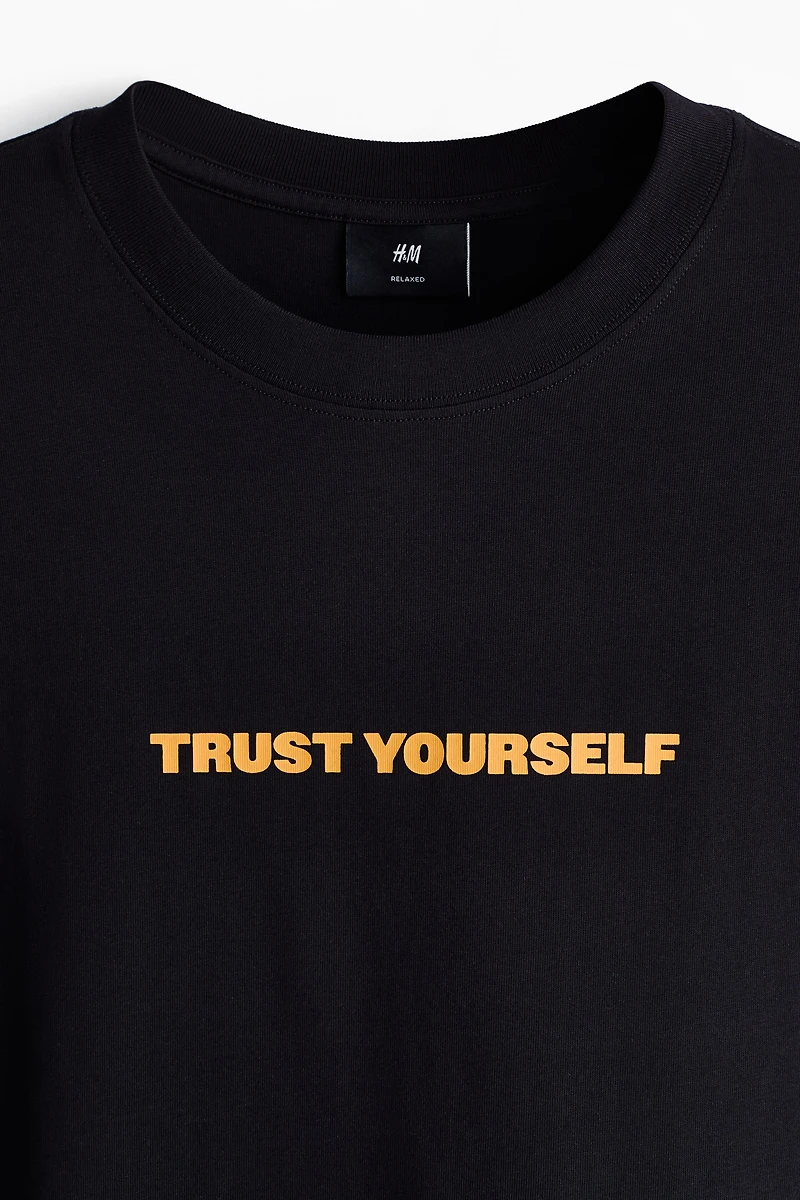 Loose Fit Printed T-shirt