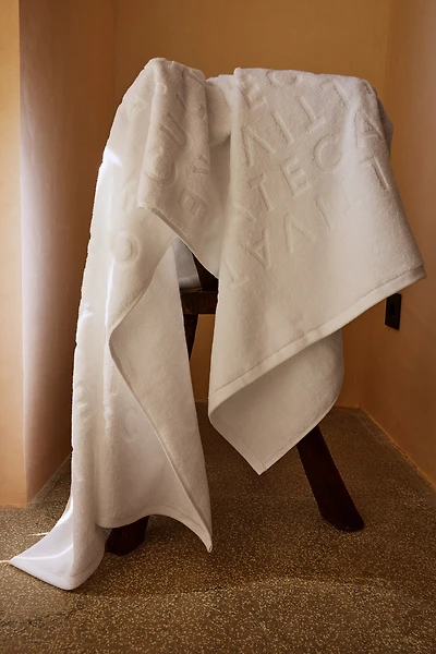 Serviette de bain en coton éponge