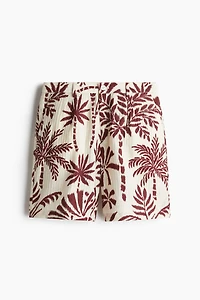 Relaxed-Fit Patterned Shorts
