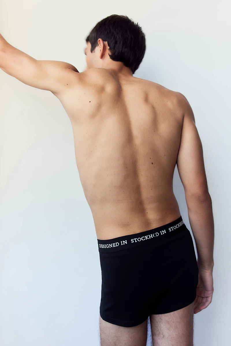 3-pack Short Boxer Briefs with Lycra®