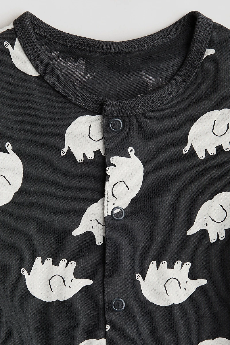 Printed Pajama Jumpsuit
