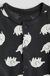 Printed Pajama Jumpsuit