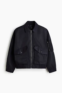 Nylon Bomber Jacket