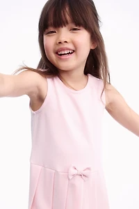 Bow-Detail Jersey Dress