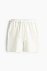 Relaxed-Fit Waffled Shorts