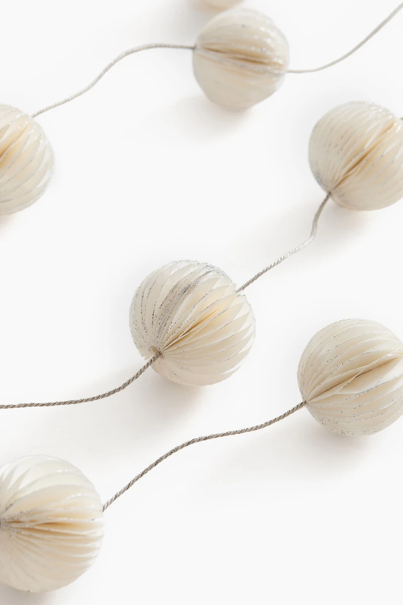 Guirlande scintillante en nid d'abeille