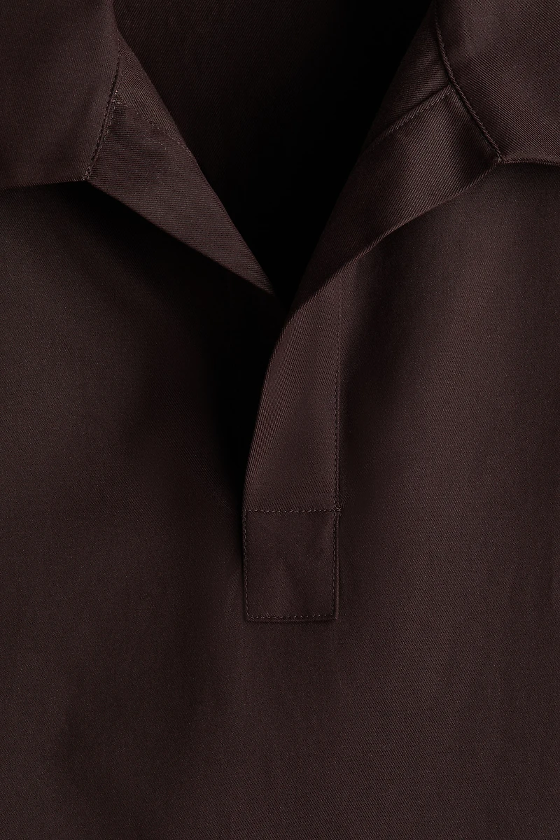 Chemise décontractée à enfiler