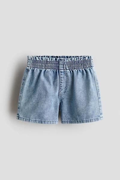 Loose Fit Denim Shorts