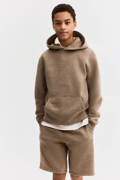 2-piece Sweatshirt Hoodie and Sweatshorts Set