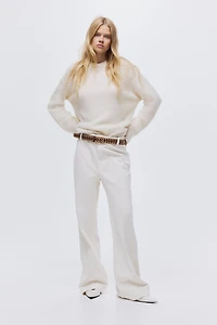 Jean évasé taille haute