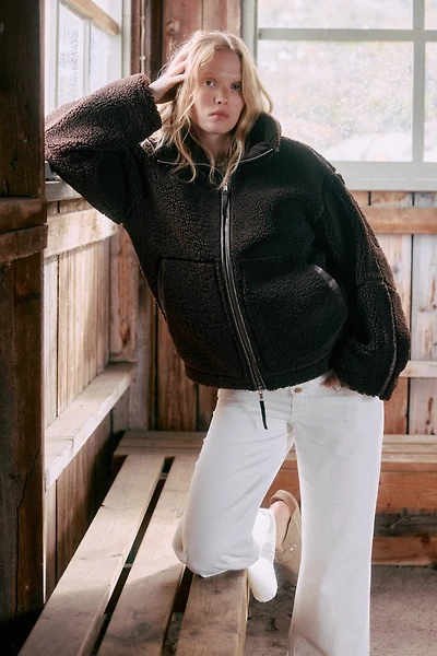 MAMA Veste zippée en polar