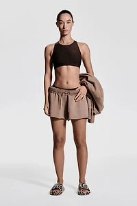 Short de sport en molleton