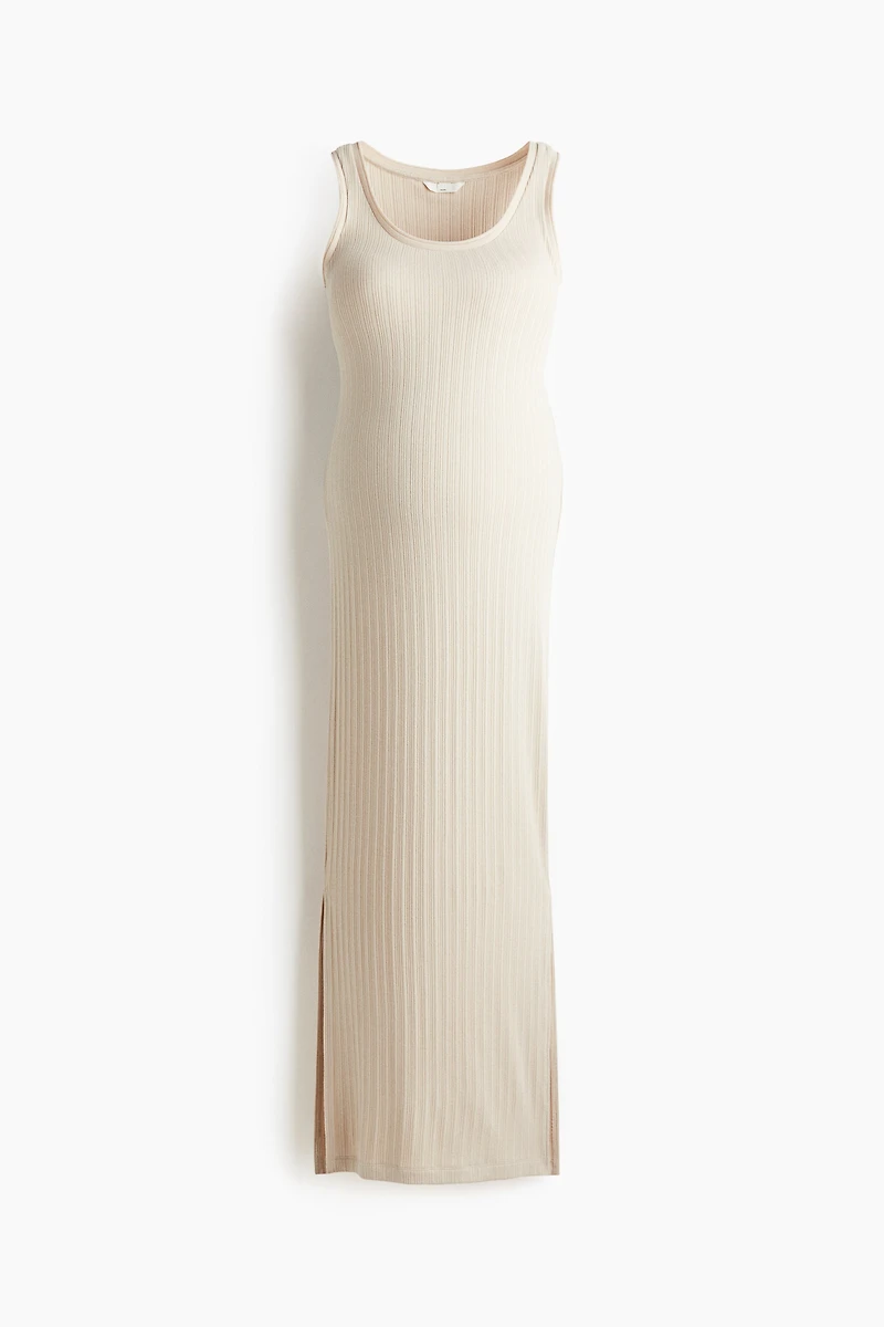 MAMA Rib-Knit Dress