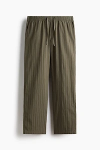 Relaxed-Fit Poplin Pants
