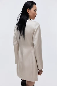 Double-Breasted Jacket Dress