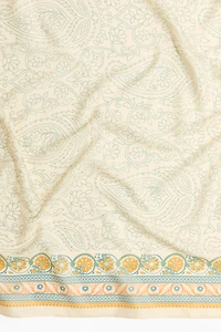Printed Satin Scarf
