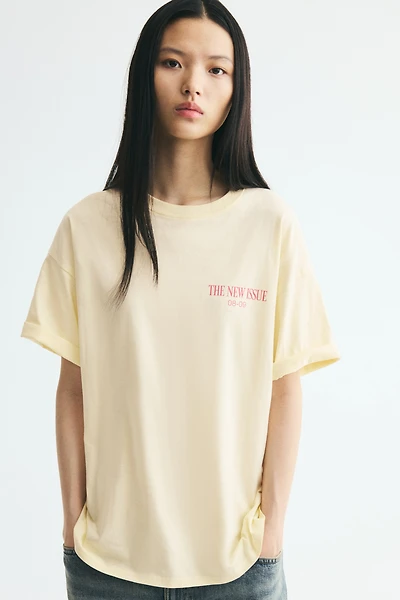 T-shirt ample imprimé