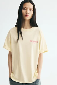 T-shirt ample imprimé