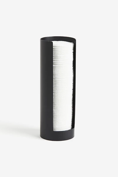 Porte-disques démaquillants en métal