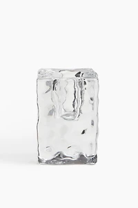 Small Glass Candlestick