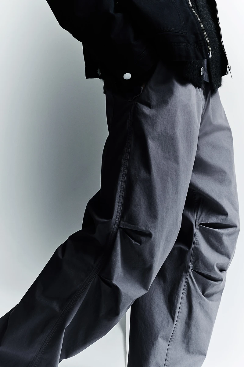 Loose Fit Parachute Pants