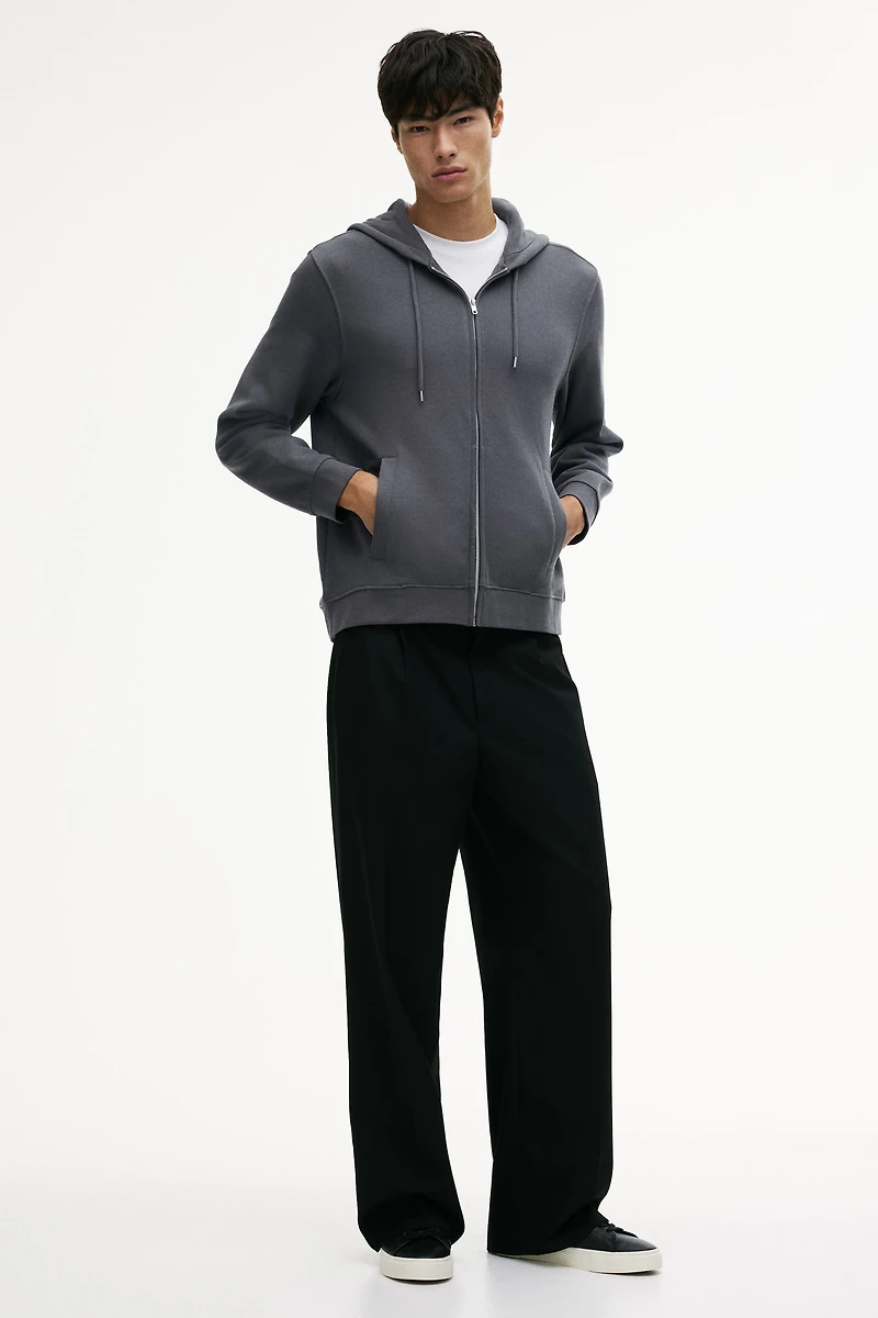 Regular Fit Hooded Jacket