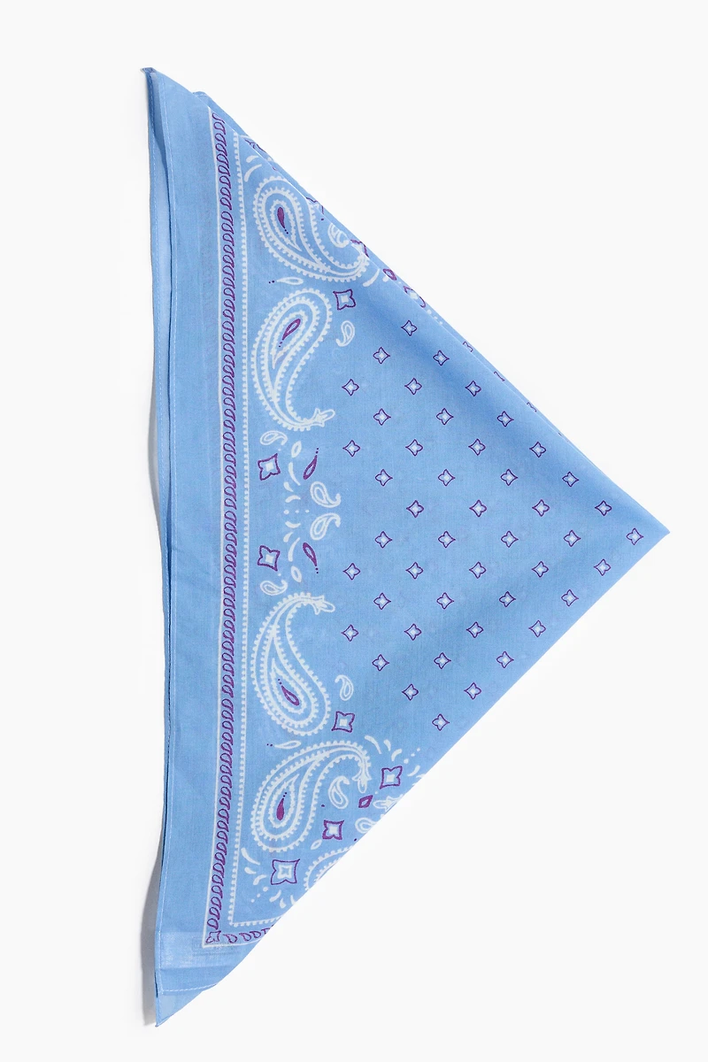 Patterned Cotton Scarf
