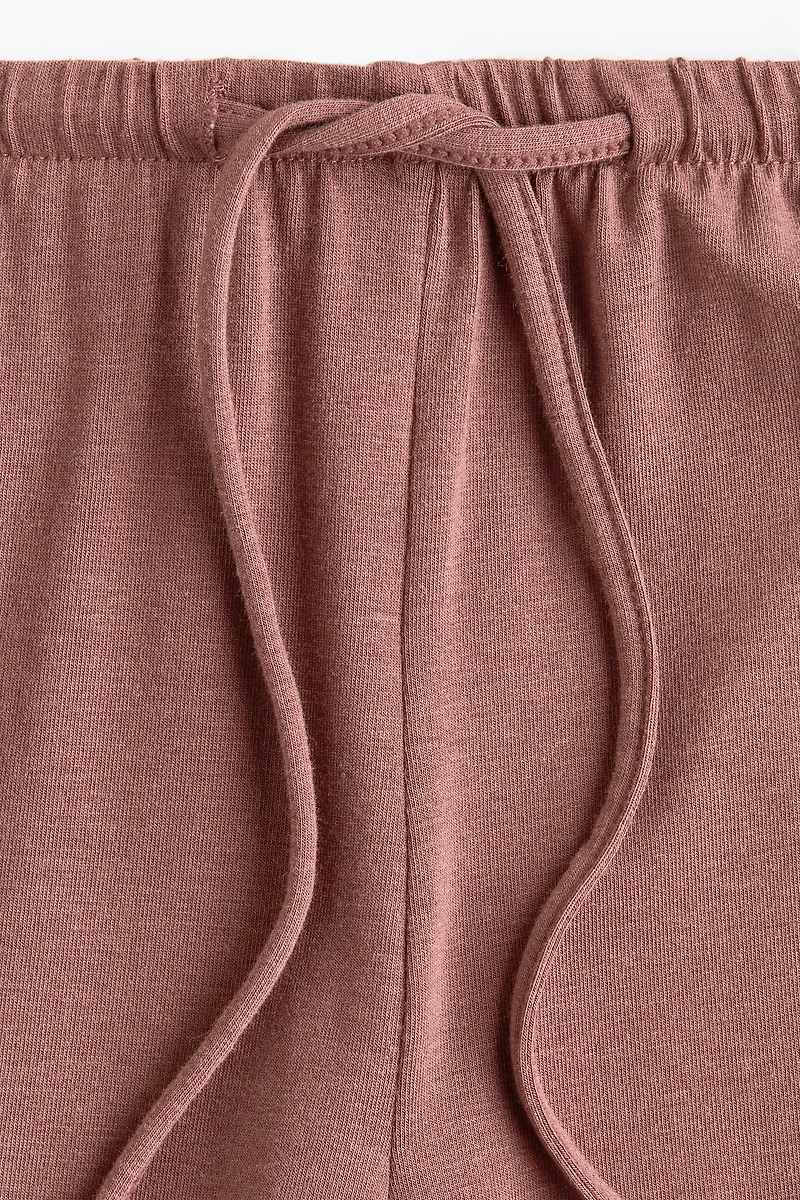 Viscose-Blend Pajama Pants