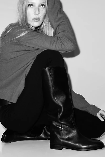 Leather Boots