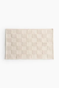 Checked Bath Mat