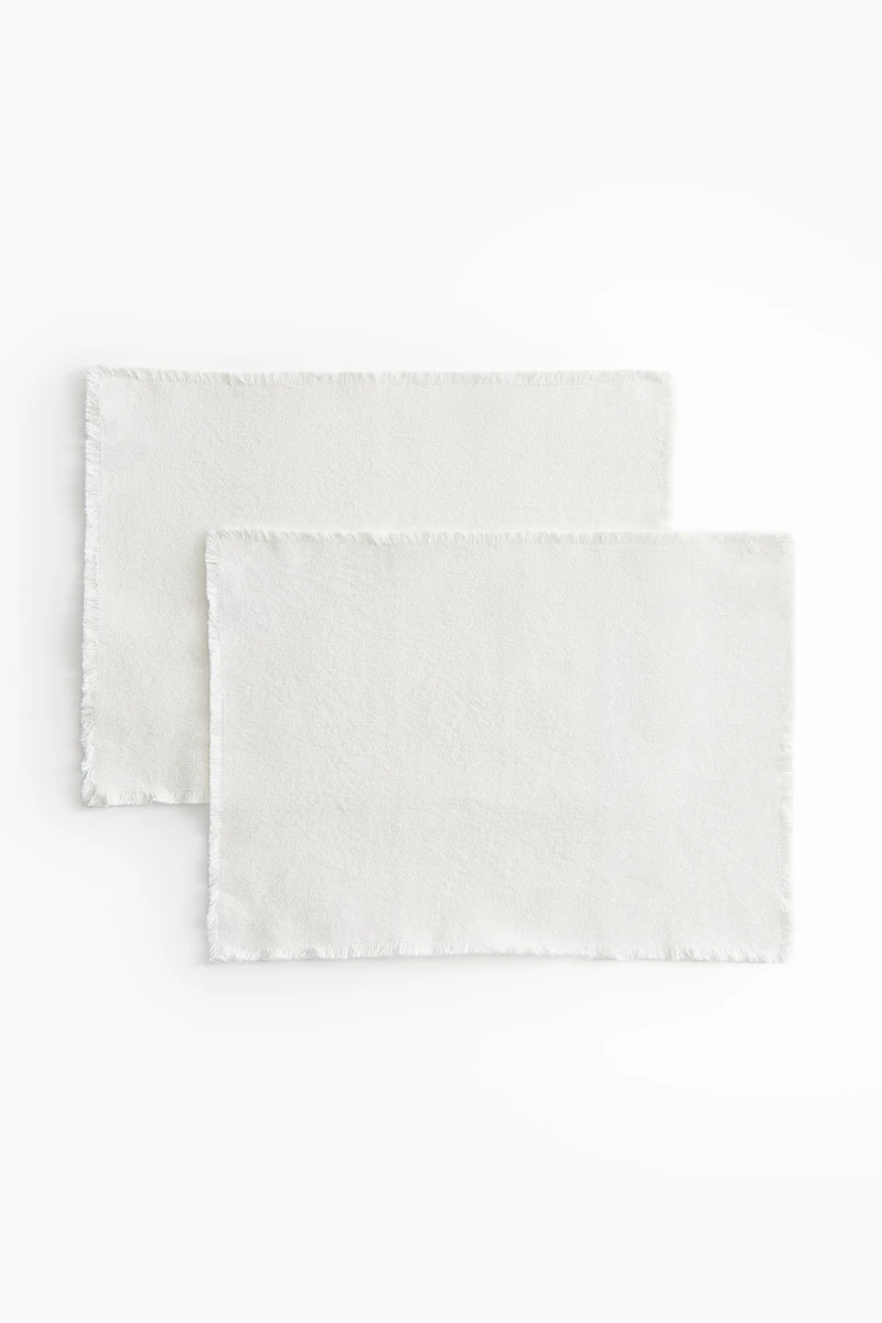 2-pack Canvas Placemats