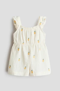 Combinaison en mousseline de coton
