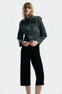 Pantalon Capri en crêpe de jersey