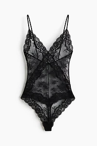 Lace Thong Bodysuit