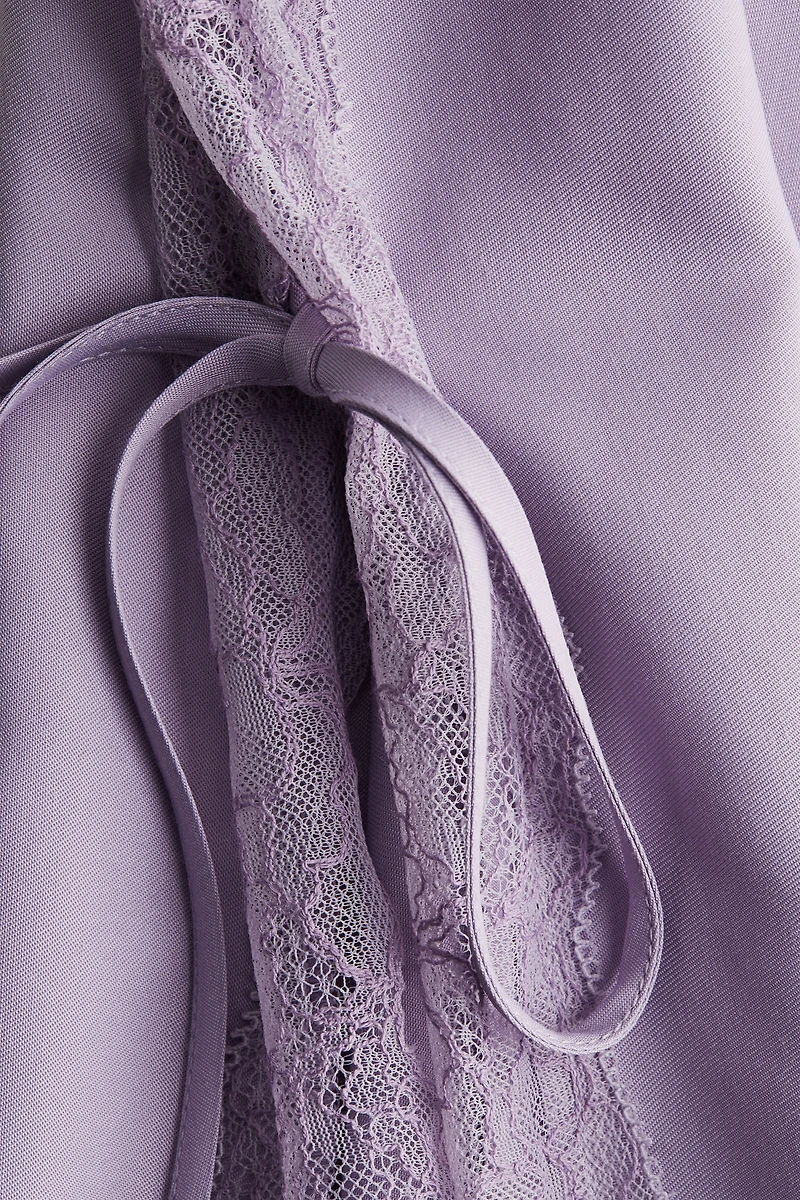 Lace-Trimmed Camisole Top