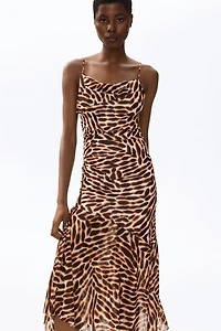 Asymmetric Strappy Dress